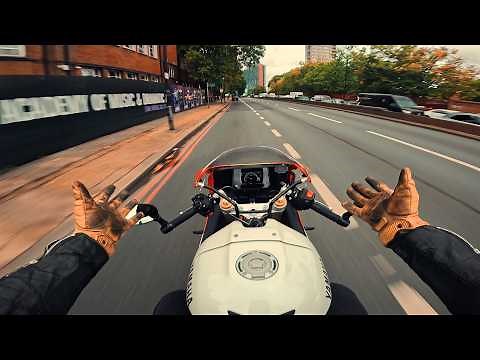 Yamaha XSR900GP | First Ride in London | Akrapovic Exhaust [4K]