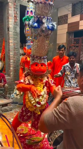 🚩 JHOOM JHOOM NACHE | Powerful Hanuman Ji Status 🔥 #shorts