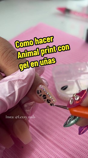 Tutorial fácil de uñas animal print de leopardo – Tips y diseño