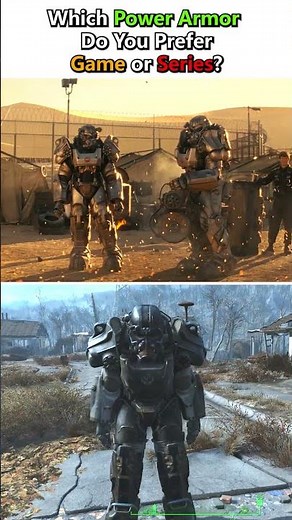 Which Power Armor Do You Prefer: Series or Game? #Fallout #FalloutTVShow