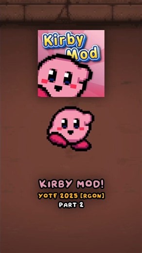 They Added KIRBY As a Modded CHARACTER in Tboi Repentance!! (part 2)