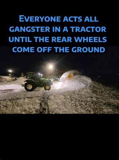 Nothing like a mini heart attack to keep you awake. #winter #snowequipment #fypシ #fyp #johndeere #foryoupage #heartattack #gangster #idontthinkso