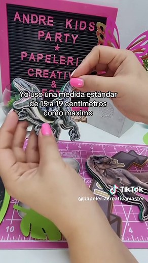 Guia de medidas para cake toppers #caketoppers #topper #papeleriacreativa #kitdefiestapersonalizado #fiestasinfantiles #candybar #hechoamano #cursopapeleriacreativa