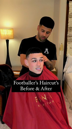 Footballers haircuts Before & After⚽️ Rate the best Transformation ✔️ kante was my favourite 🤩 | A Star Barbers