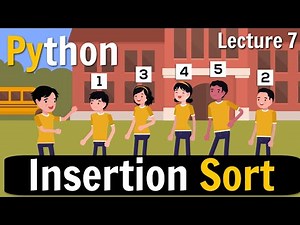 Insertion Sort in Python | Class 12 Computer Science |