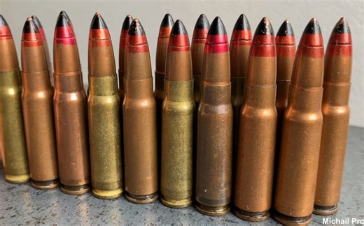 苏联AK系列用7.62*39API穿甲燃烧弹讲解