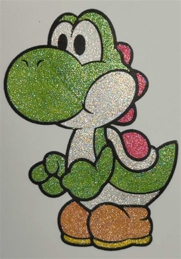 Satisfying Glitter Coloring with Glitter Pens