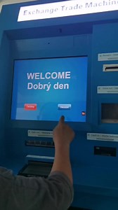 Airport Automatic Foreign Currency Exchange Machine Bank ATM Machine