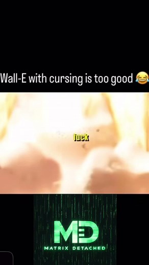 Wall-e cursing. Credit highboi #walle #cursing #disney #fbomb #tourettes #guy