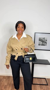 Spring Wardrobe Essentials with Fashionhack 📌 Save for Inspo let me know which pieces do you have . Comment link to receive the items ☘️ Short Trenchcoat ☘️ Red Accessories ☘️white Shirt ☘️ Short black Trouser #fashionstyle #springwardrobe #playitmyway #fashionhack #igreels | Chloe Aicha