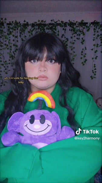 Helping Kitty with KND Cosplay Fun