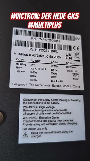 #Victron: the new 6k5 #Multiplus
