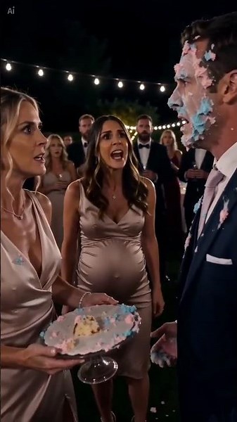 He Ruined the Wedding Cake… Then Everyone Froze 😳🎂 #shorts