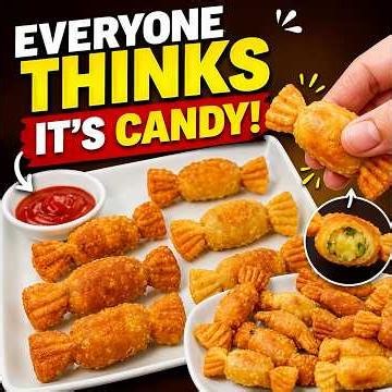 Toffee Toffee Snacks Recipe | Crispy Potato Snack | Easy Tea Time Snack | Tiffin Recipe #recipe