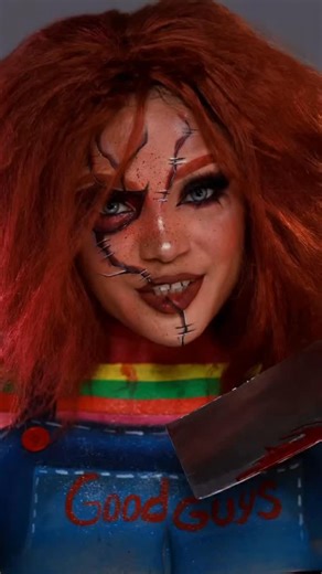 Úle Makeup 🌸 | Chucky 🔪 #makeup #hallowenmakeup #makeuptransition | Instagram