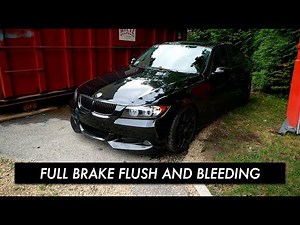 Full BRAKE FLUSH & Bleeding // IMPROVE BRAKING PERFORMANCE