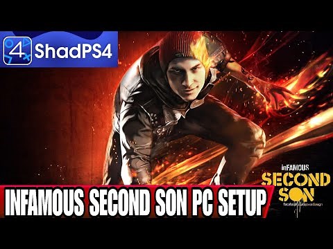 INFAMOUS second son pc setup Shadps4 100% Working Infamous second son low end device setup