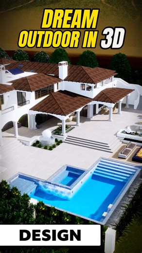 Rivers Landscape on Instagram: "3D Design in Action! Discover how your future backyard could look with this realistic 3D design. #patiodesign #backyarddesign #landscapedesigner #3ddesigner #outdoordesignideas"