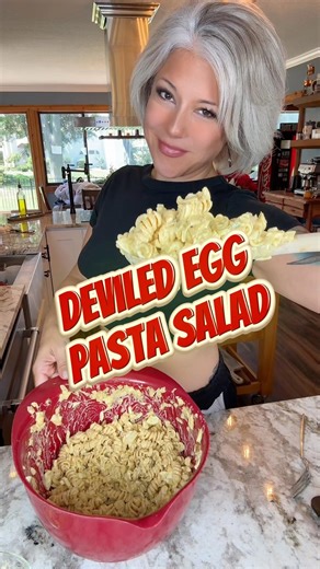 Deviled Egg Pasta Salad