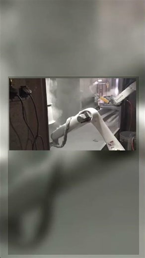 Robotic spraying: where rhythm shows up fast