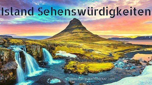 Top 10 Island Sehenswürdigkeiten mit Karte & Bildern