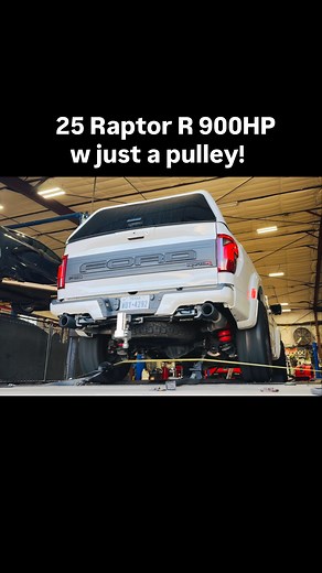 12K views · 993 reactions | The 2025 Raptor R does not mess around! It made 565 RWHP stock and 701 RWHP with just s pulley and tune! #raptorarrr #arr #r #fordraptor #raptorr @zpe_griptec @hptuners @knfilters @palmbeachdyno | G-Force MotorSports | Facebook
