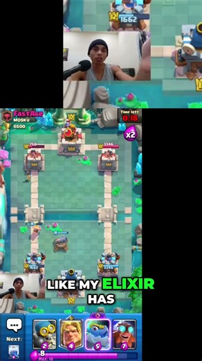 Clash Royale Mastering Elixir with a Lightning Strike Victory!