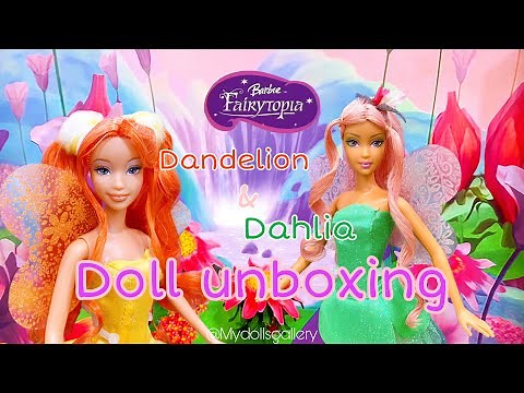 Barbie Fairytopia Dandelion and Dahlia Doll Unboxing ✨