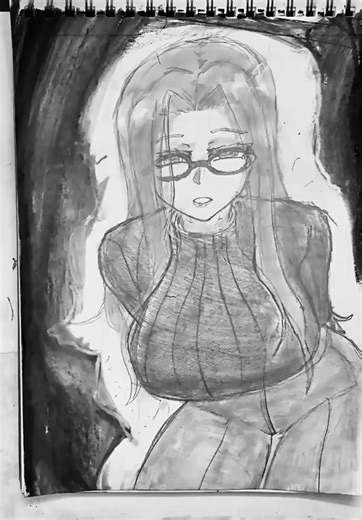 (Fate) Drawing Medusa #drawing #art #anime #timelapse #sketch #fate