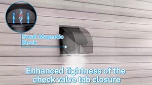 [Upgraded] Hon&Guan 6 Inch Hooded Wall Vent with Magnetic Seal Flap and Removable Mesh, Arc-Shaped 6'' Exhaust Vent Cover Cap for Kitchen Range Hood/Dryer/Bathroom Exhaust(Galvanized Steel, Black)