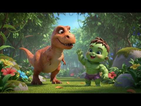 Aventura de huevos sorpresa – Hulk Bebé 🟢🥚🎁 | Dibujos Animados para Niños y Aventuras Divertidas