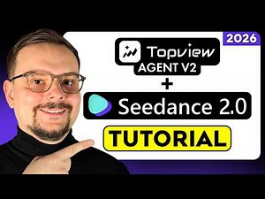 Topview Agent V2 Tutorial - 2026 | How to Build Multi-Scene AI Videos with Seedance 2.0