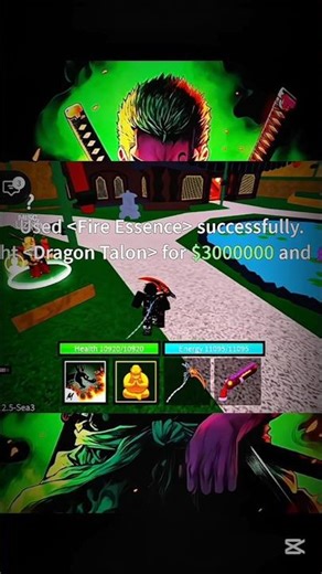 I got dragon talon #roblox #shortsfeed #viral #gaming #bloxfruits #shorts