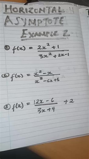 Last example for horizontal asymptote #matric #universitystudents #horizontalasymptotes #asymptotes #sama28 #enginerdmath #markie #tutorials #foryoupage #viralvideos #fyp #trendingvideo #mathematics #tutor #maths #universitysouthafrica #justiceforbanele #justiceforcwecwe