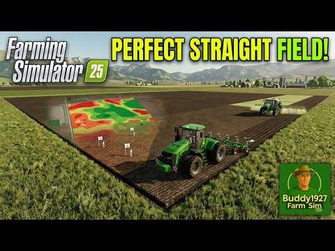 Farming Simulator 25 Field Creation Guide | Perfect Edge + Precision Farming Tutorial
