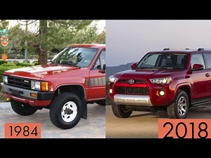 Toyota 4Runner Through The Years