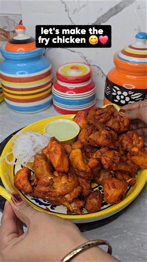 Restaurant Style Chicken Fry at Home | Easy & Delicious Recipe 😍😋| #chickenfry #crispychicken