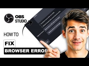 How to fix browser source error on OBS Studio (Easiest Way)(2026 Guide)