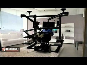 Recliner Workstation Desk