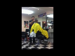 Buzzcut at Barbershop