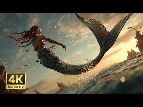 AI Mermaid Cinematic 4K | Ultra Real Underwater Fantasy