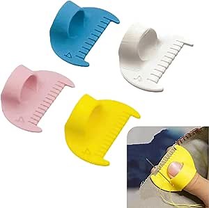Edge Sewing Lockranding Tool - 2025 New Edge Stitch Lock and Sewing Gauge, 4mm Sewing Templates, for Even Stitches, DIY Sewing Machine Kit Also Suitable for Machine Sewing.