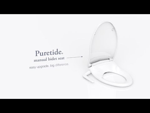 Experience Pure Comfort with the KOHLER PureWash M250 Manual Bidet Toilet Seat