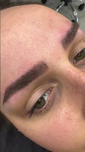 Turkish Hair Technique🌸Natural Eyebrow Perfection by Master @tanja__torbica Microblading & Tutorial