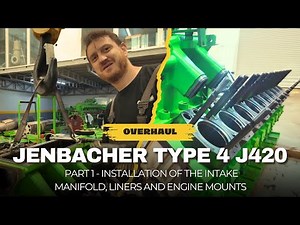 Jenbacher Type 4 J420 Major Overhaul Part 1