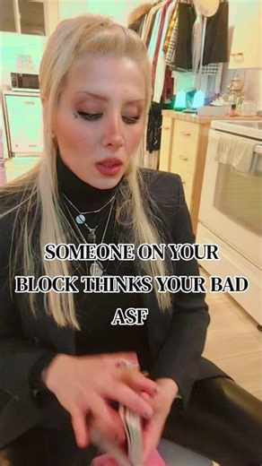 SOMEONE ON YOUR BLOCK THINKS UR BAD ASF #tarotreading ##shorts #tarot