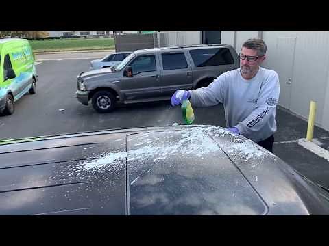 How To Remove Cement Concrete From Car Paint