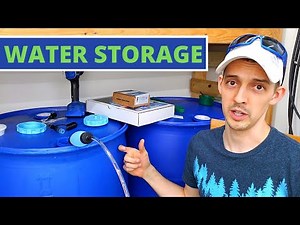 💧💧💧 Emergency Drinking Water Storage for the Home 💧💧💧 Tips for 55 gal Drums