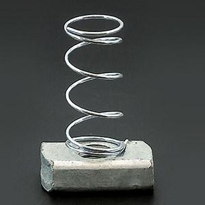 [Hot Item] Spring Clip Nut M8 M10 Steel Strut Channel Spring Nut