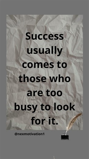 Success Comes to Those Who Stay Focused